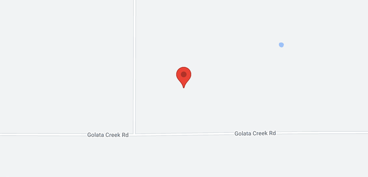 map of 6516 GOLATA CREEK ROAD